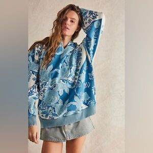 Free People We the Free It’s a Vibe printed hoodie